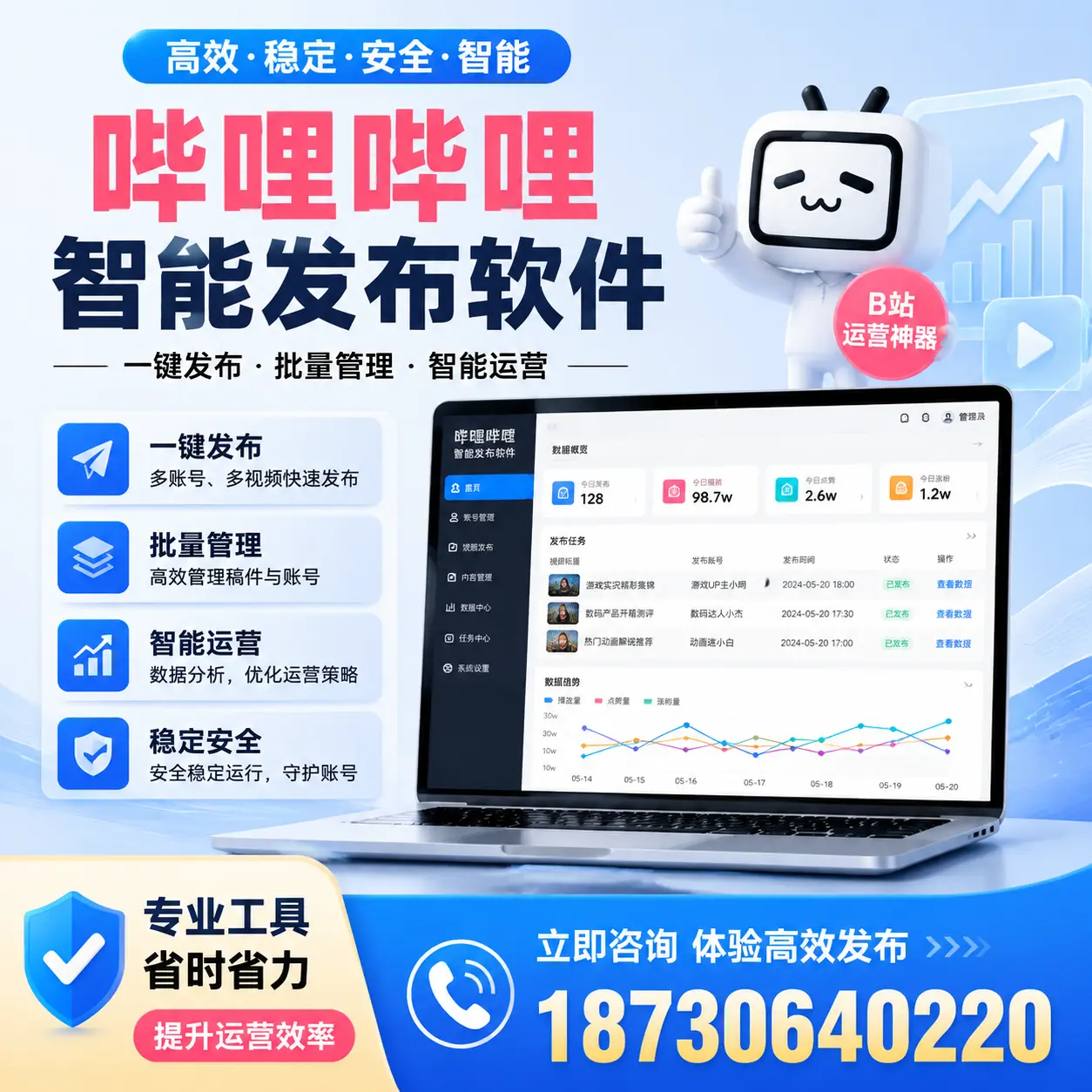 解密哔哩哔哩智能发布软件：功能与优势分析在 保定